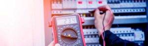 Electrical measurements with multimeter tester